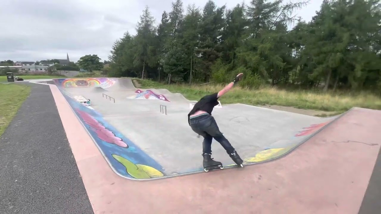 One man army, glasgow, rollerblading