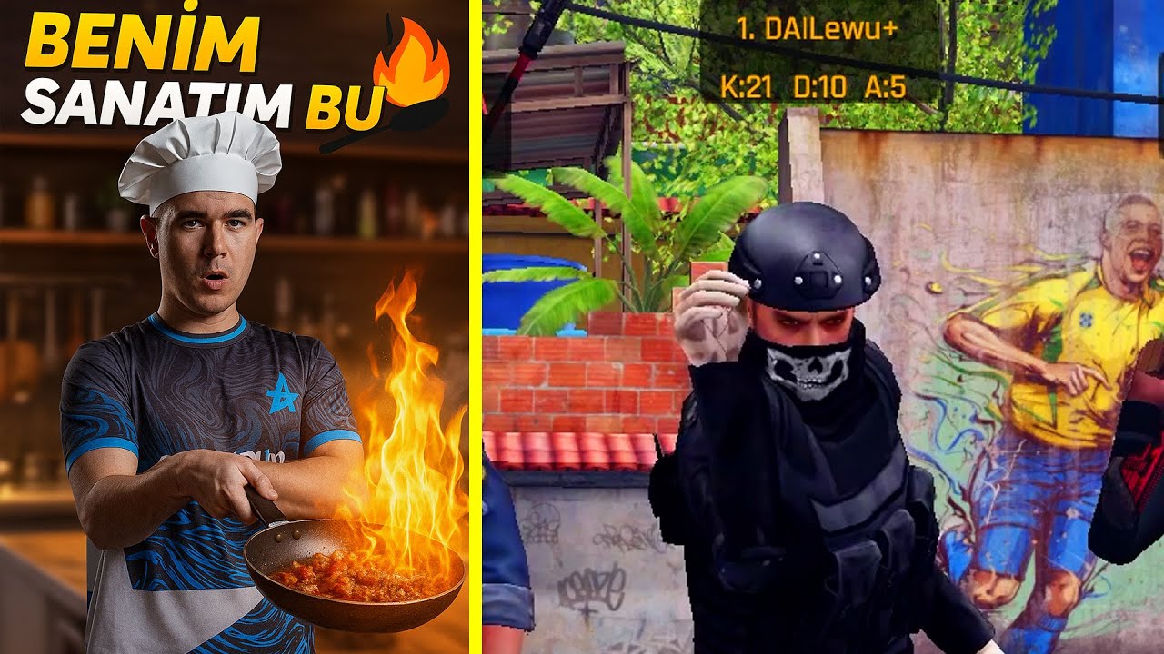 RAKİPLERİ CIZBIZ YAPTIM 🍳🔥 - ZULA