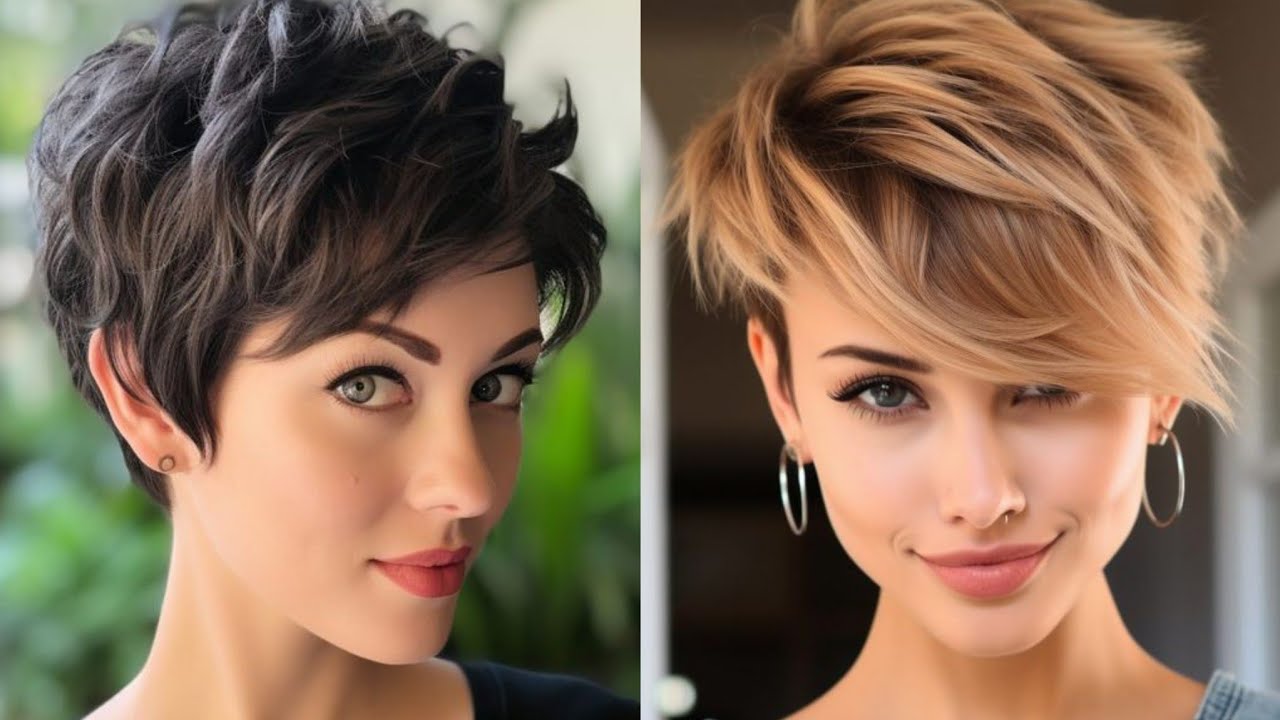 Best pixie cuts 2024 | boycut hair style | short layered Bob -Pixie Haircut 2024