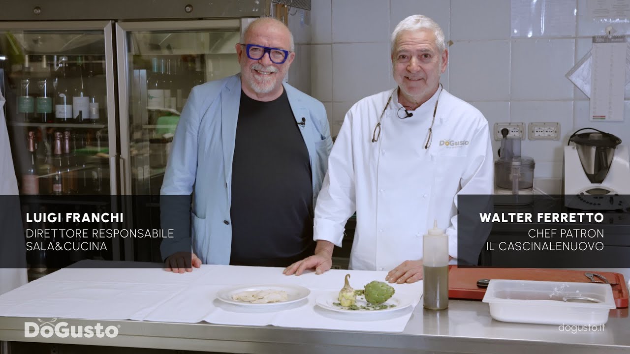 DoGusto - Il Cascinalenuovo - Ravioli Ripieni di Carciofi e Ricotta con Carciofi Fritti