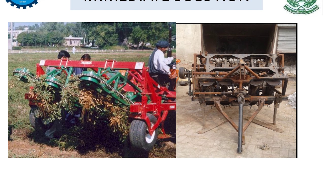 Cotton Stalk Puller Shredder
