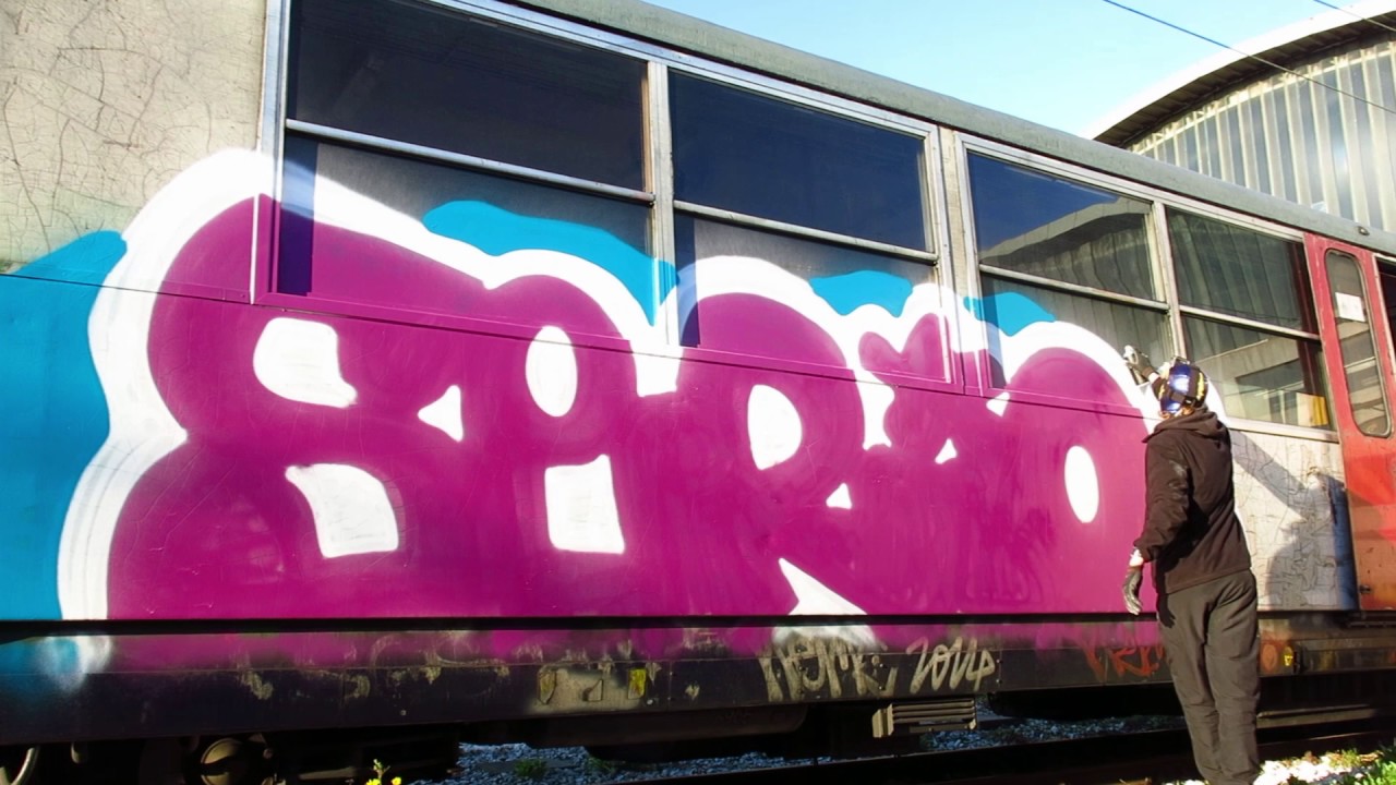 GRAFFITI TRAIN GOPRO // TRACKSIDE MEMORIES