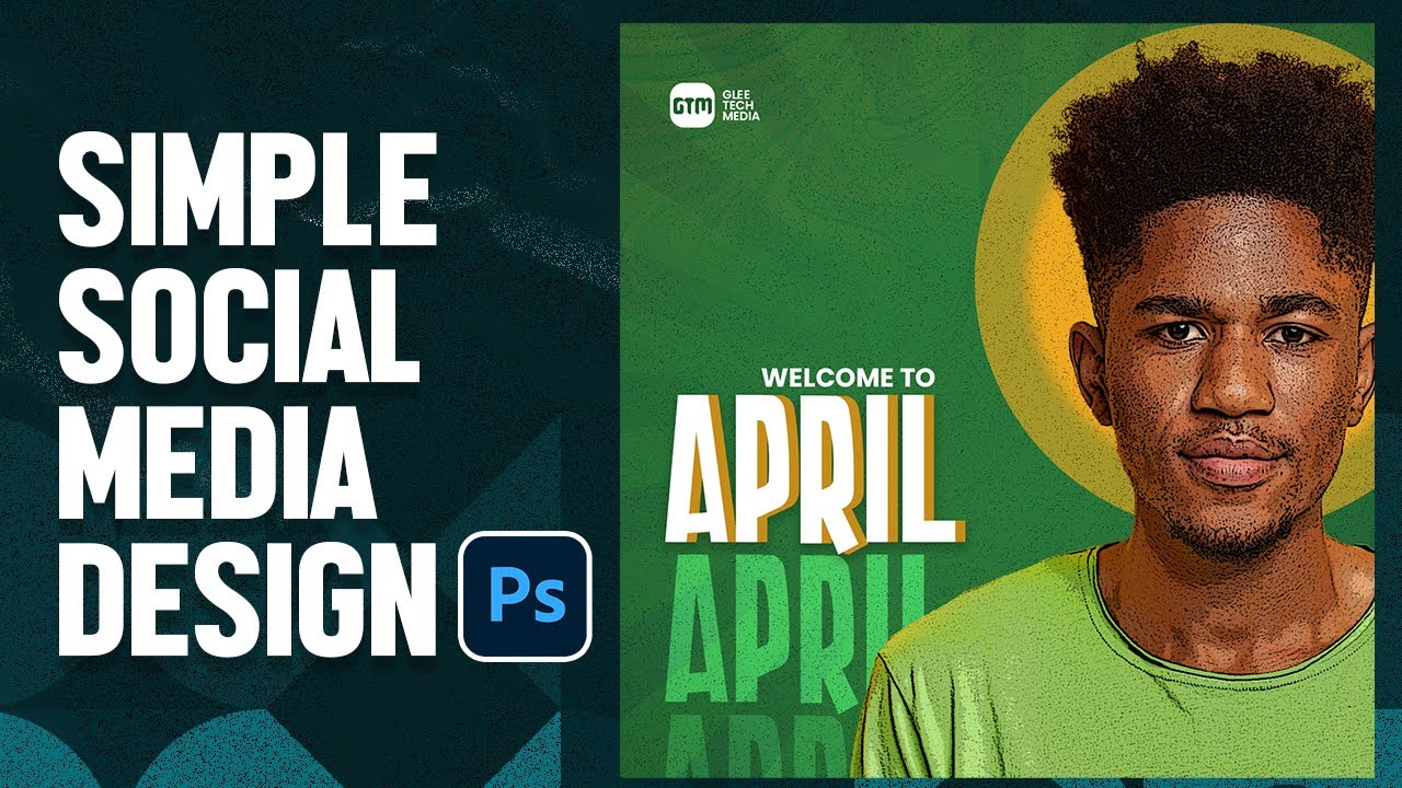 HOW TO DESIGN SOCIAL MEDIA FLYER IN PHOTOSHOP 2022 (NEW MONTH DESIGN)
