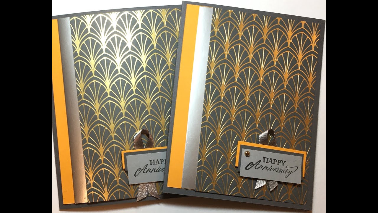 Simply Elegant Anniversary Card