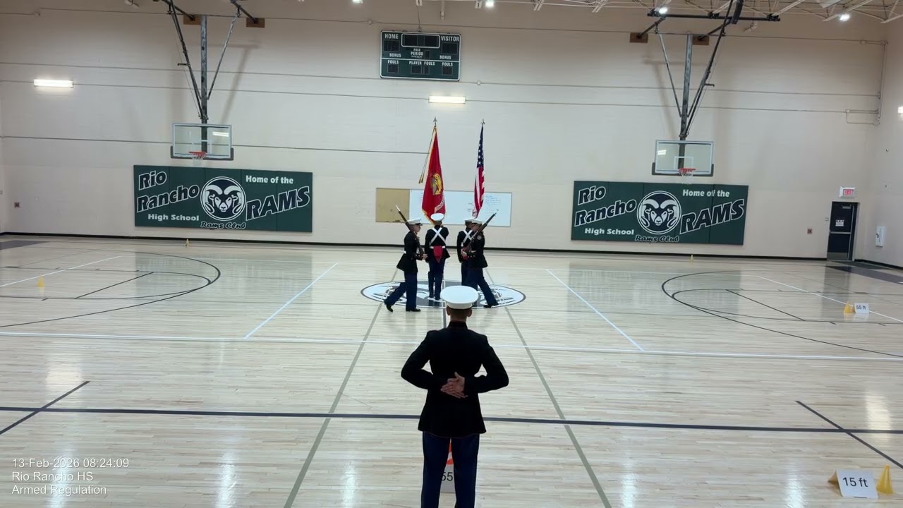 Rio Rancho HS / Armed / Color Guard / 13 Feb 2026