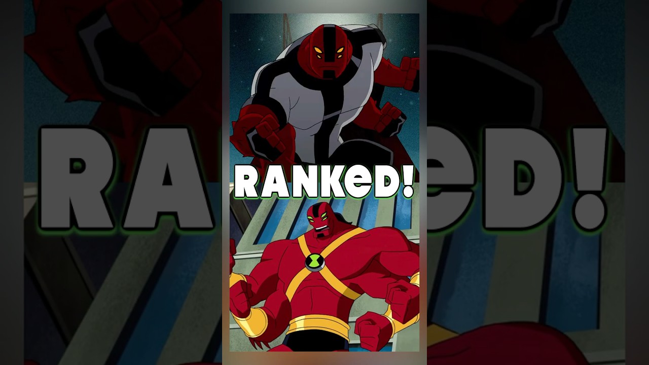 &laquo;Четыре Руки&raquo; в рейтинге от худшего к лучшему для &laquo;Бена 10&raquo;! #ben10 #ranking #fyp