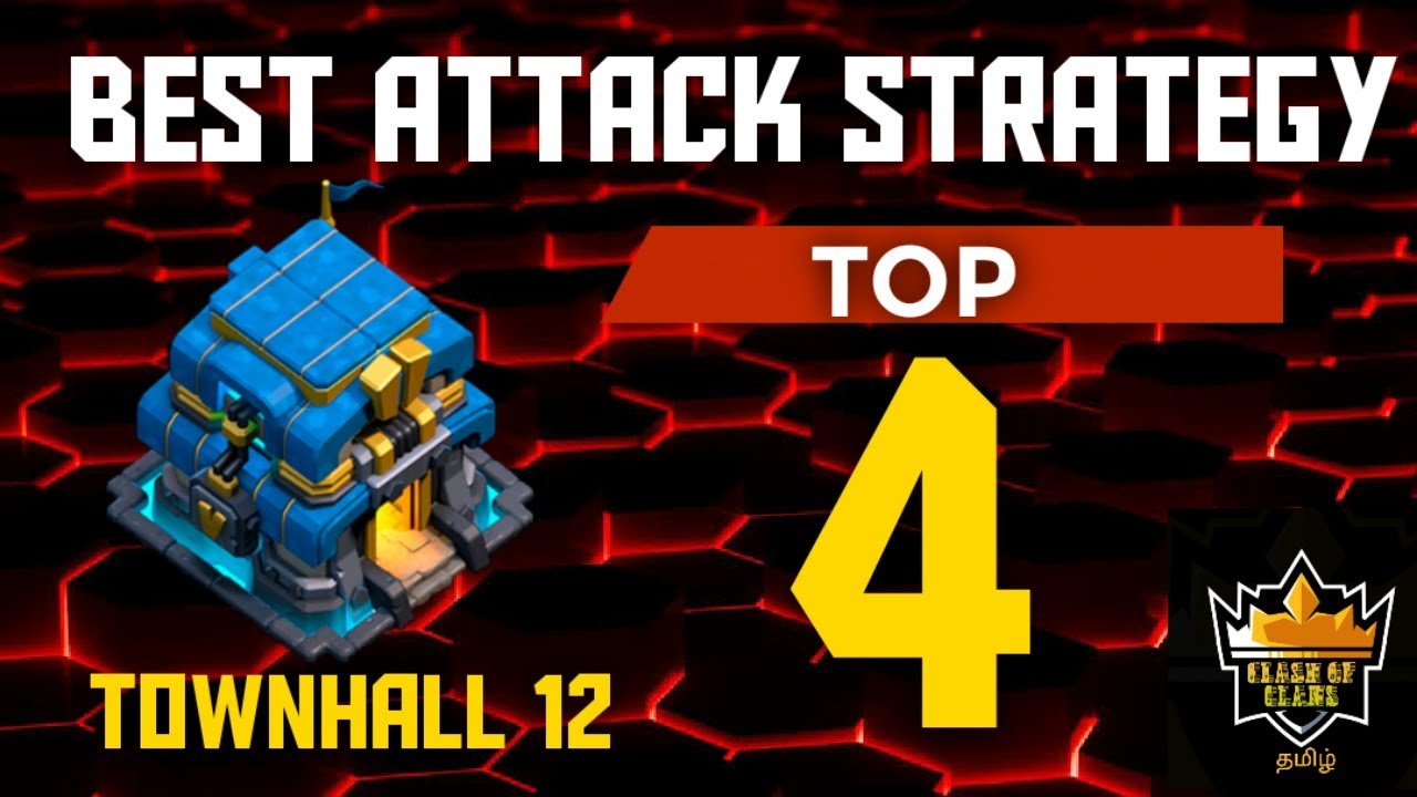 BEST ATTACK STRATEGY TOWNHALL 12