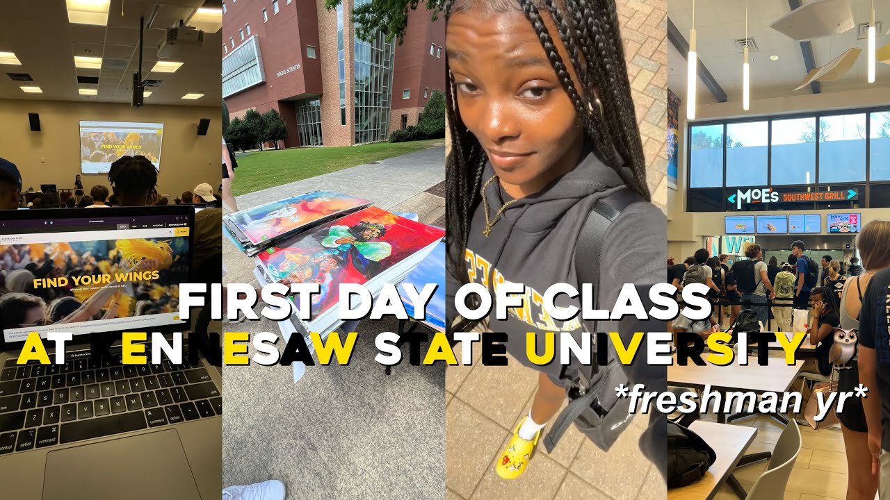first day of college at kennesaw state university *freshman yr* | dakidnonii