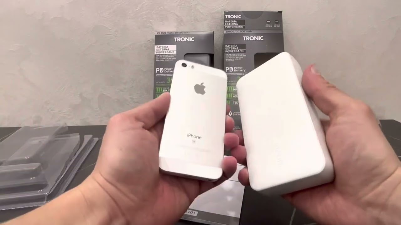 Power Bank Большой Емкости 20000mAh Быстрая зарядка 74Wh GERMANY