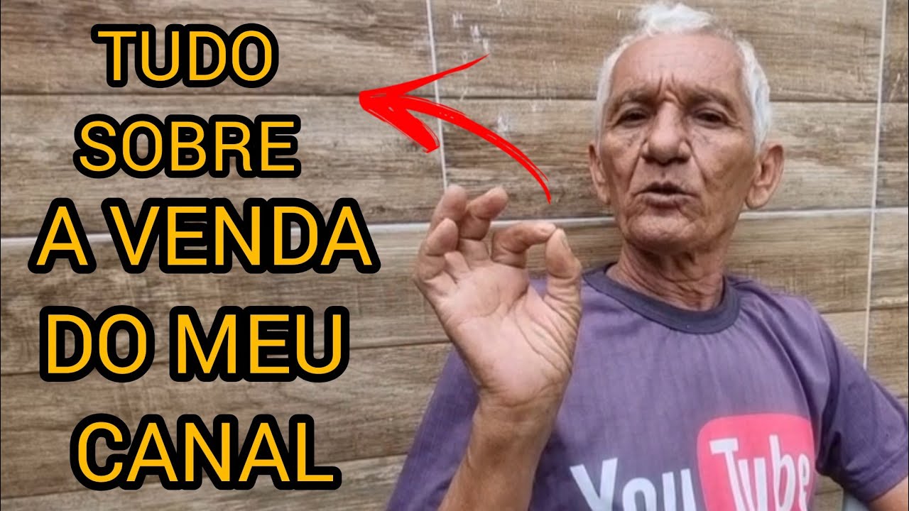NESSE VÍDEO FALO TUDO O QUE ME MOTIVOU A VENDER O MEU CANAL DO YOUTUBE E COMO FOI A VENDA 