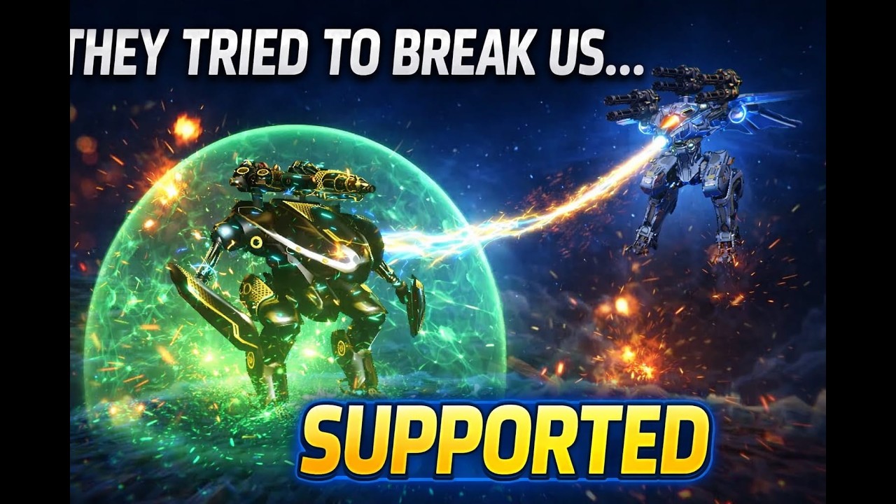 They Tried to Break Us… Ultimate Mender + Lio Said NO | War Robots