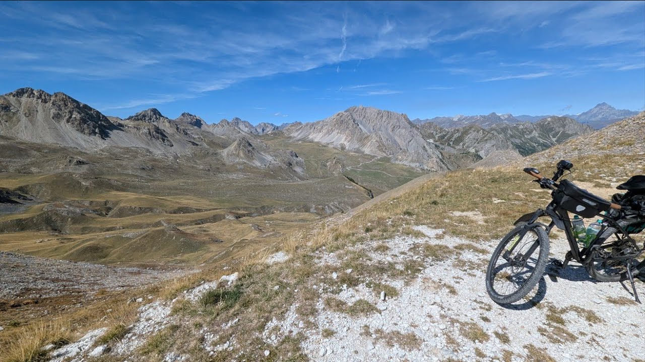 Maira Stura Kammstraße (Gardetta) mit dem Mountain Bike 2025 über Preit