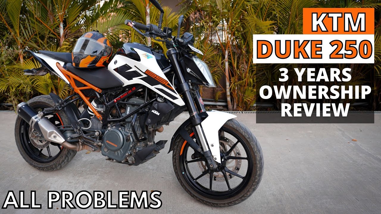 KTM Duke 250 | 3 Years Ownership Review | Problems??