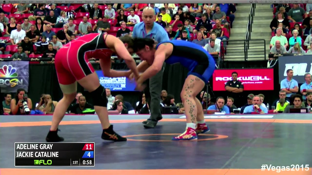 75 kg Finals - Adeline Gray (NYAC) vs Jackie Cataline (TMWC)
