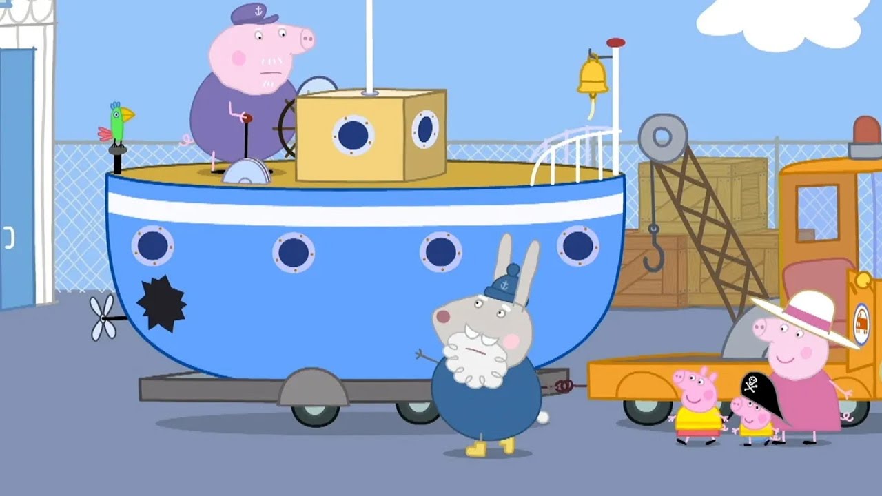 Greta Gris | Båtvarv | Tecknade filmer för barn