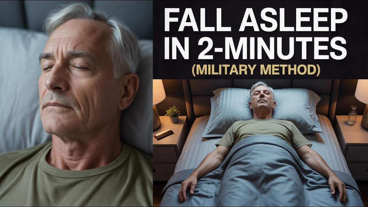 Seniors Over 60: 5 Proven Ways to Fall Asleep Fast (#5 Is the Military Method)