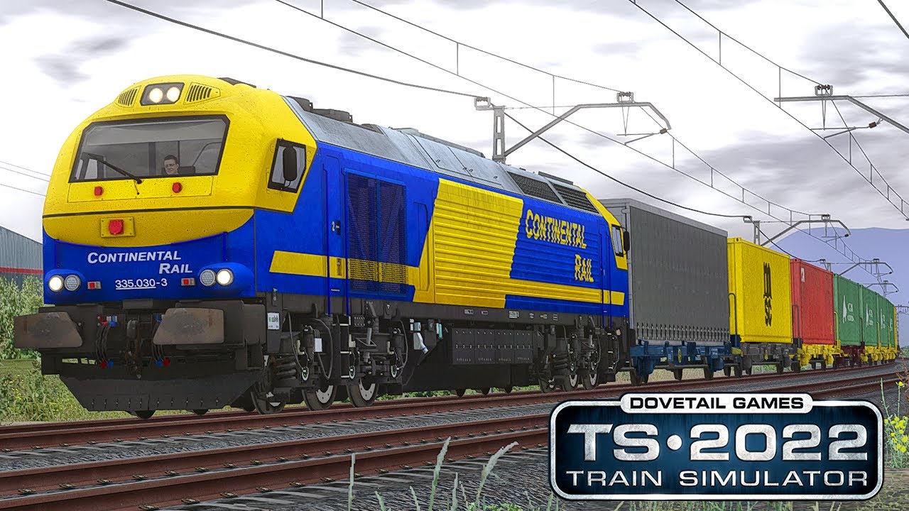 TRAIN SIMULATOR 2022 // CONTINENTAL RAIL EURO4000 ALMANSA