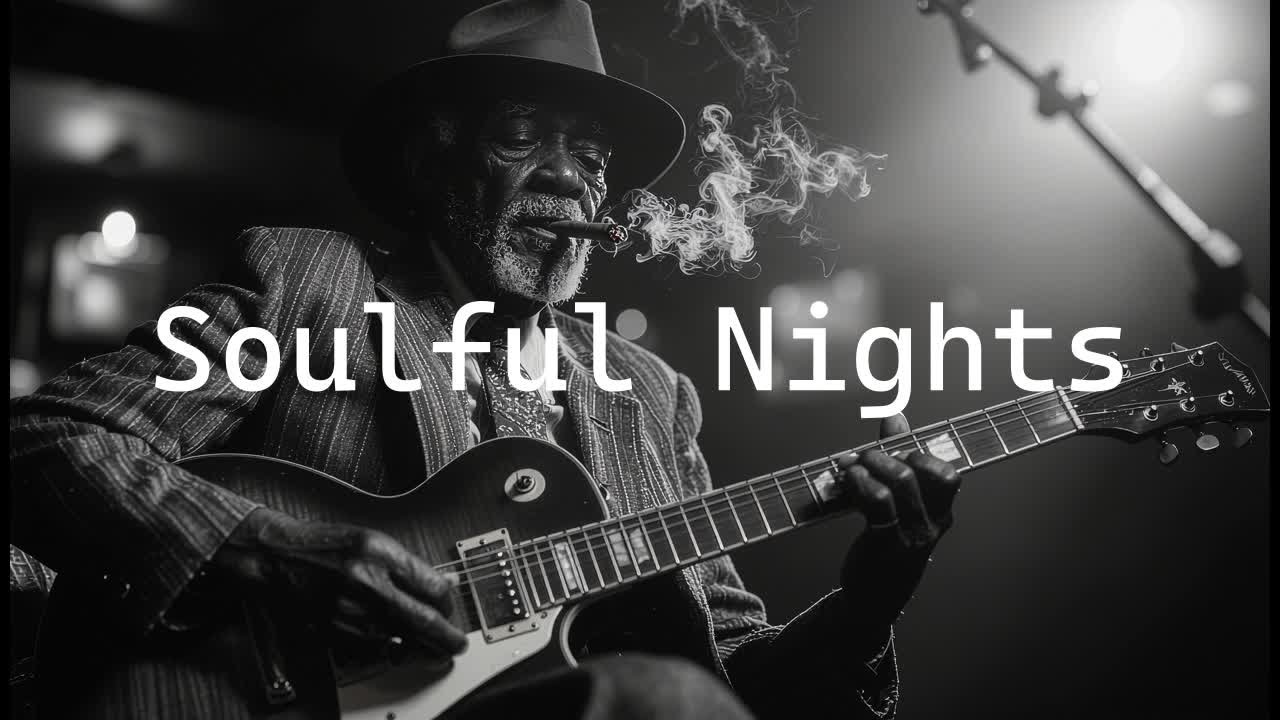 Midnight Whiskey Blues 🎸 Deep Electric Soul for Relaxation 🌙