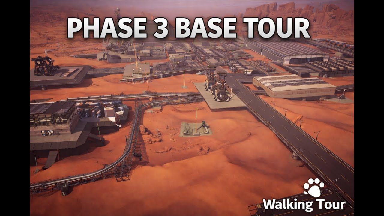 Satisfactory – Revisiting an Old Save | Phase 3 Walking Tour (No Commentary)