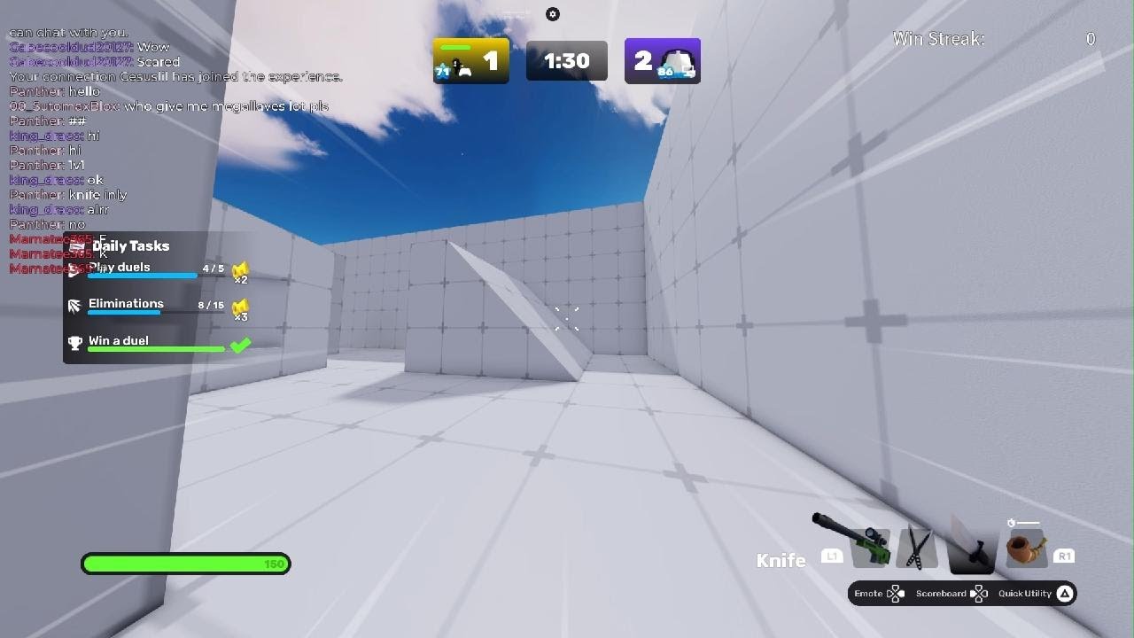 1v1ing my friend who whoops me twice😭