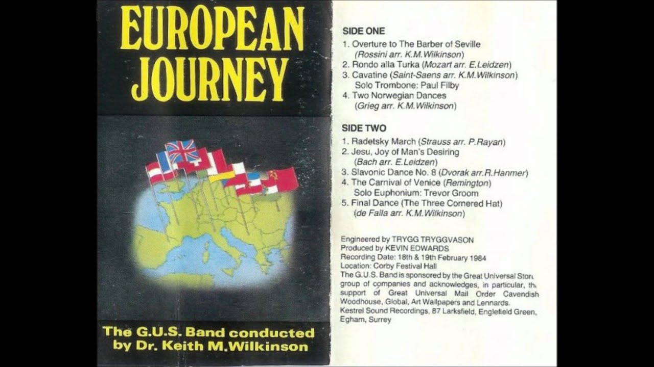 Trevor Groom Euphonium solo Carnival of Venice arr Remington GUS brass band 1984