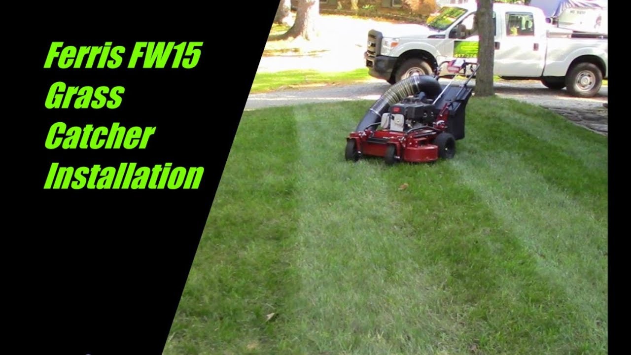 Ferris FW 15 Grass Catcher Installation