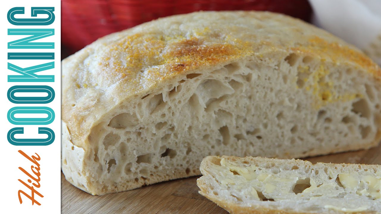 Easy No-knead Bread Recipe | Hilah Cooking Ep 18