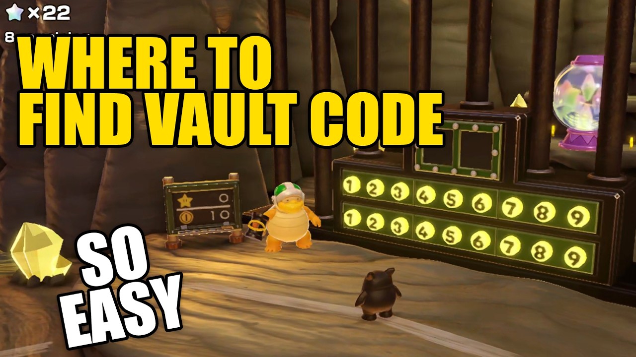 King Bowser's Keep Vault Code Mario Party Jamboree where to find the Red Paint