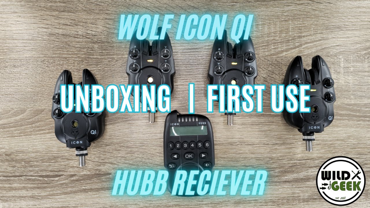 WOLF ICON QI + HUBB RECEIVER | Unboxing & Presentation | First use