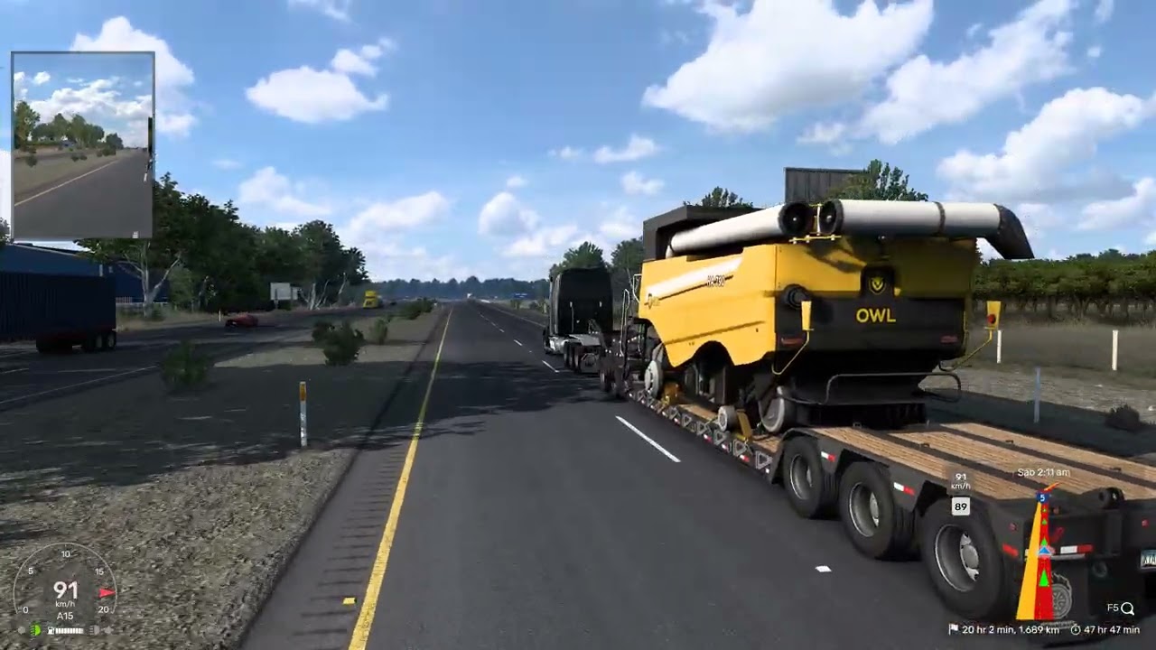 American Truck Simulator - ENTREGA DE REDDING (CA) - SAN SIMON (AZ) ⁴ᴷ⁶⁰