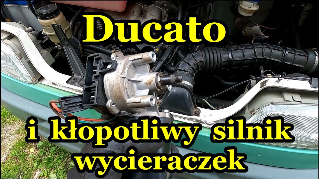 Fiat Ducato i brak I-ego stopnia pracy wycieraczek. Odc. #201