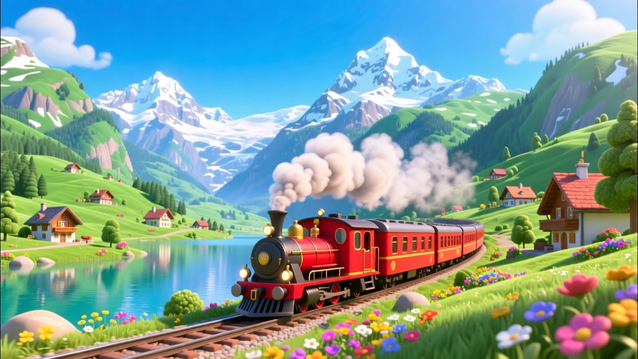 Visit Switzerland Song for Kids 🇨🇭 | Learn Swiss Landmarks & Food | Fun Travel Song for Children.