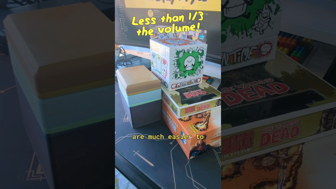 Custom #3dprinted Board Game Cases