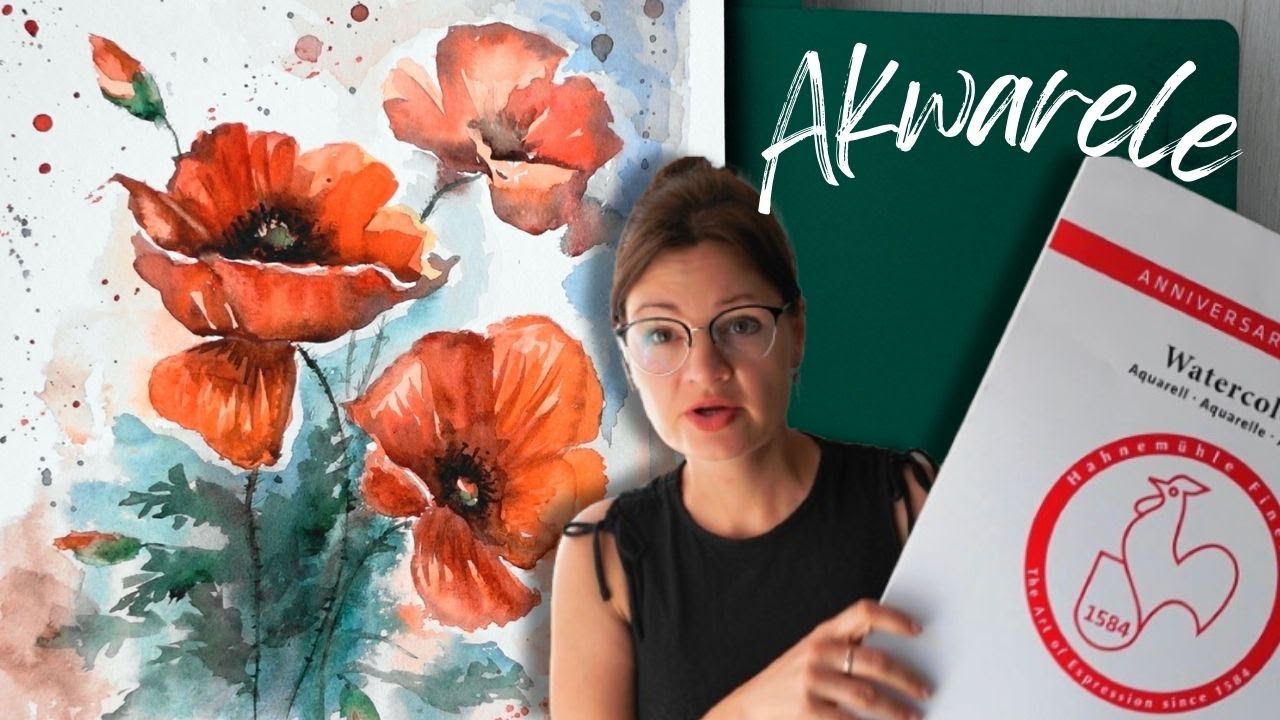Maluję MAKI AKWARELAMI na grubym papierze Hahnemuhle. Jaka jest jego jakość w porównaniu z bawełną?