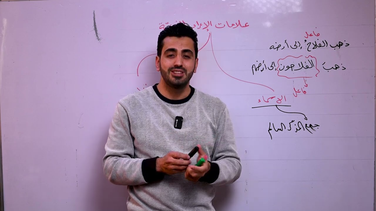 علامات الإعراب الفرعيّة 1 (جمع المذكر السالم)