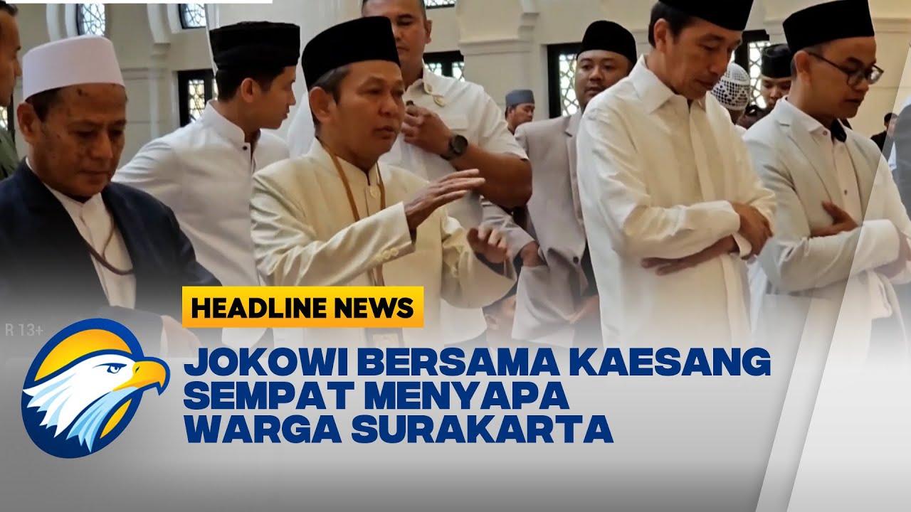 [HEADLINE NEWS, 25/10] Jokowi Salat Jumat di Masjid Raya Sheikh Zayed