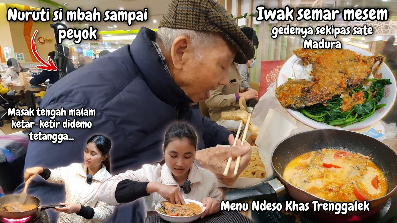 PEYOK NURUTI SI MBAH‼️ MASAK MENU NDESO IWAK SEMAR MESEM - SAMPAI NDAK MUAT WAJANNYA