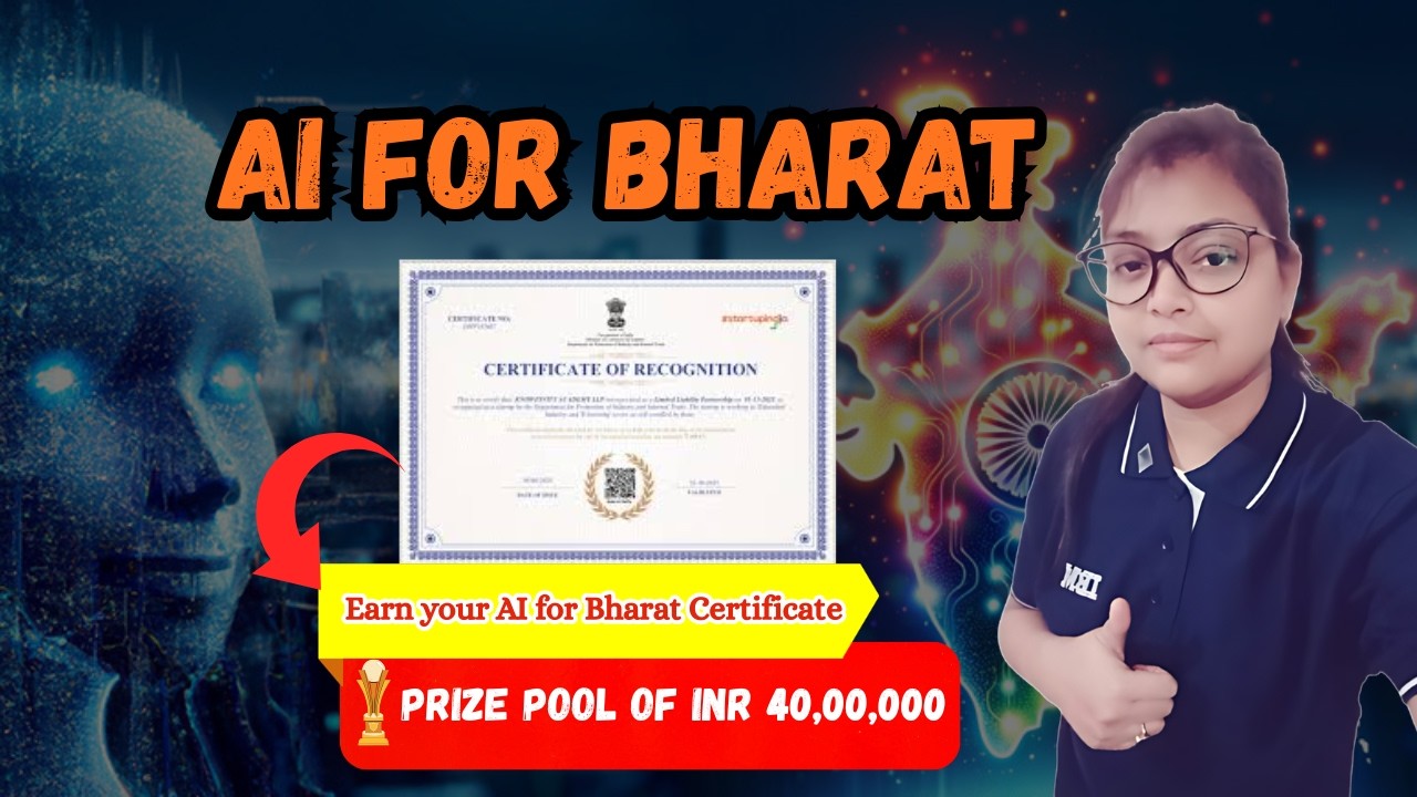 AI For Bharat | Free Government AI Course + Certificate | Earn ₹40 Lakh | Full Details in Hindi