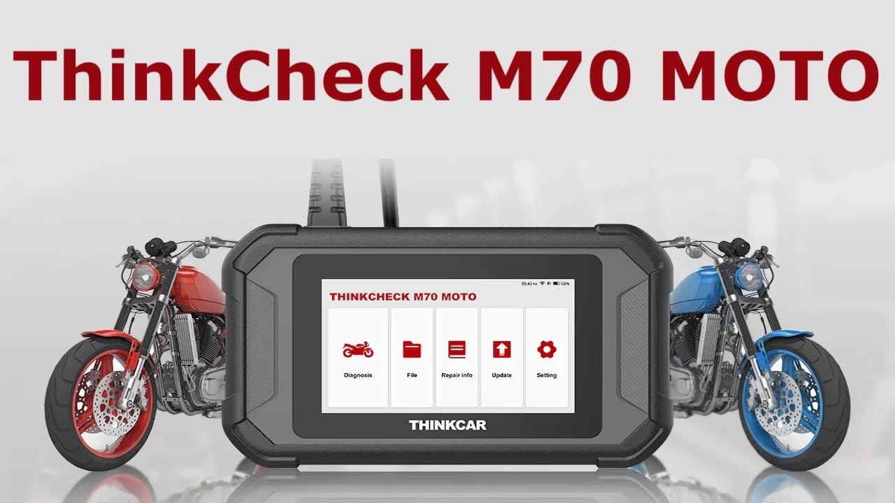 Thinkcheck M70 Moto - Короткий огляд мотосканера
