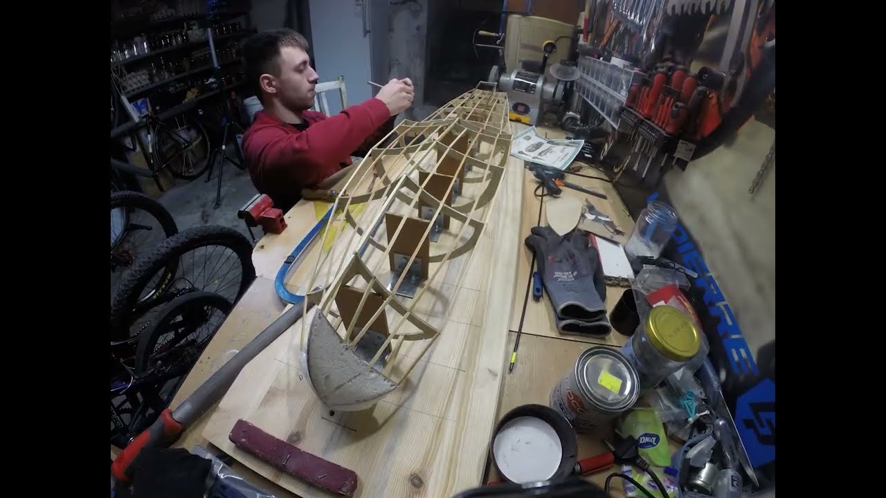 Handmade Rc model G-5 torpedo boat  1.part