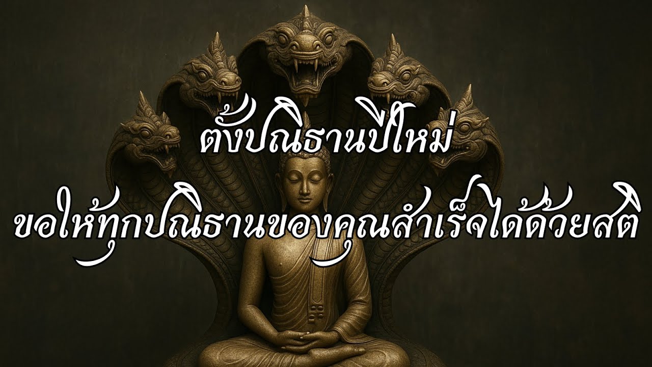 ตั้งปณิธานปีใหม่ ขอให้ทุกปณิธานของคุณสำเร็จได้ด้วยสติ โดยธรรมบำบัด