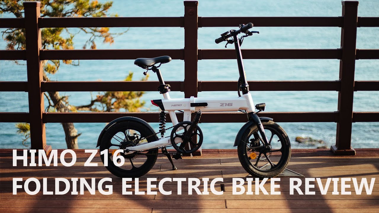 Himo Z16 접이식 전기자전거 리뷰 + 첫주행 (First riding)