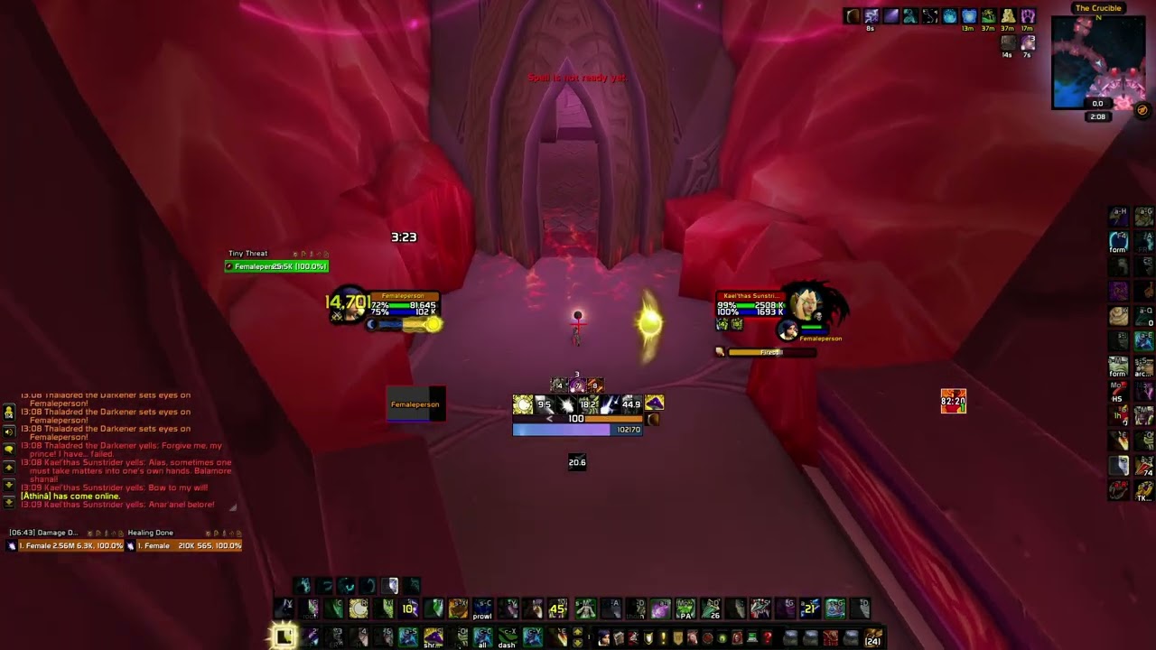 Balance Druid Kael'thas Sunstrider TK solo Cataclysm Classic