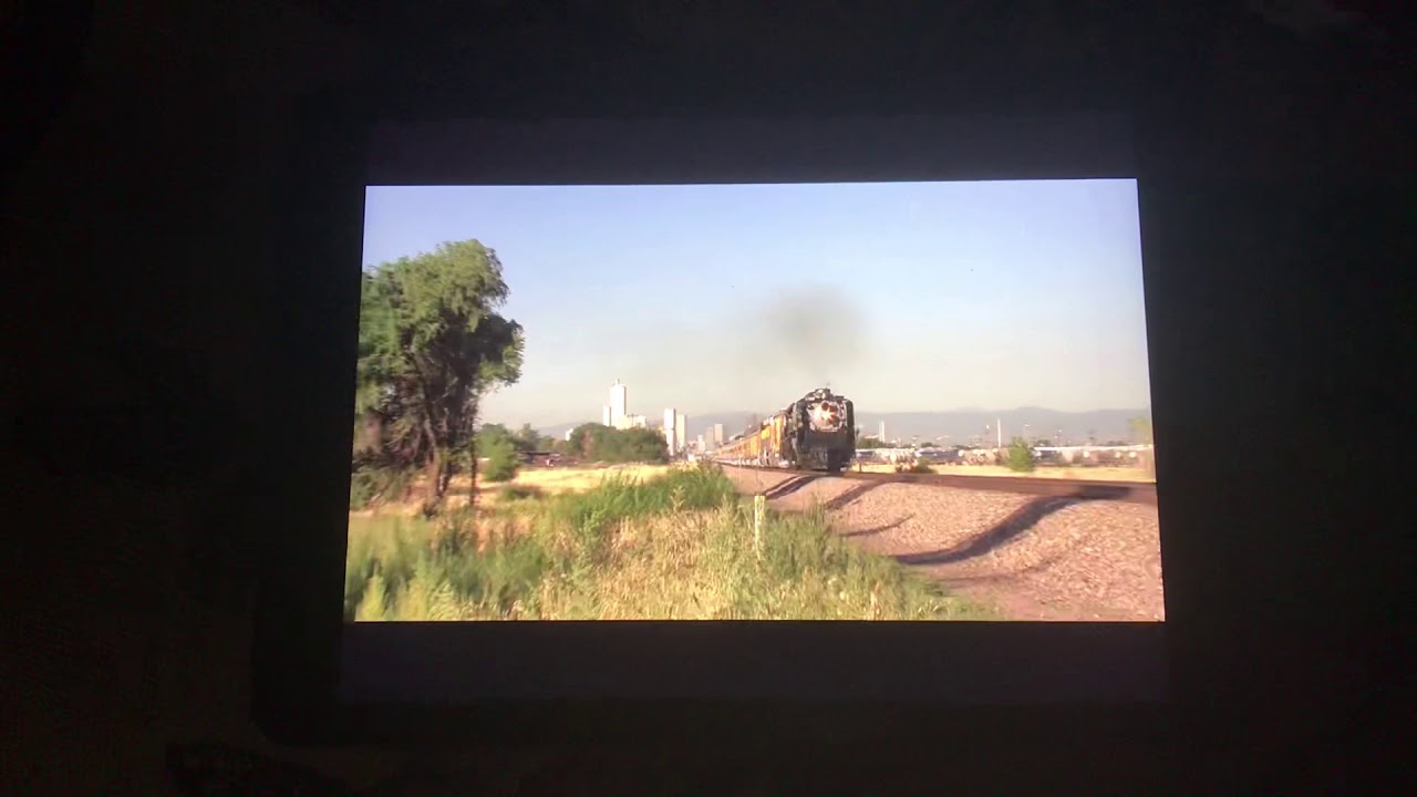 Union pacific 844 whistles pass the camera in 2012