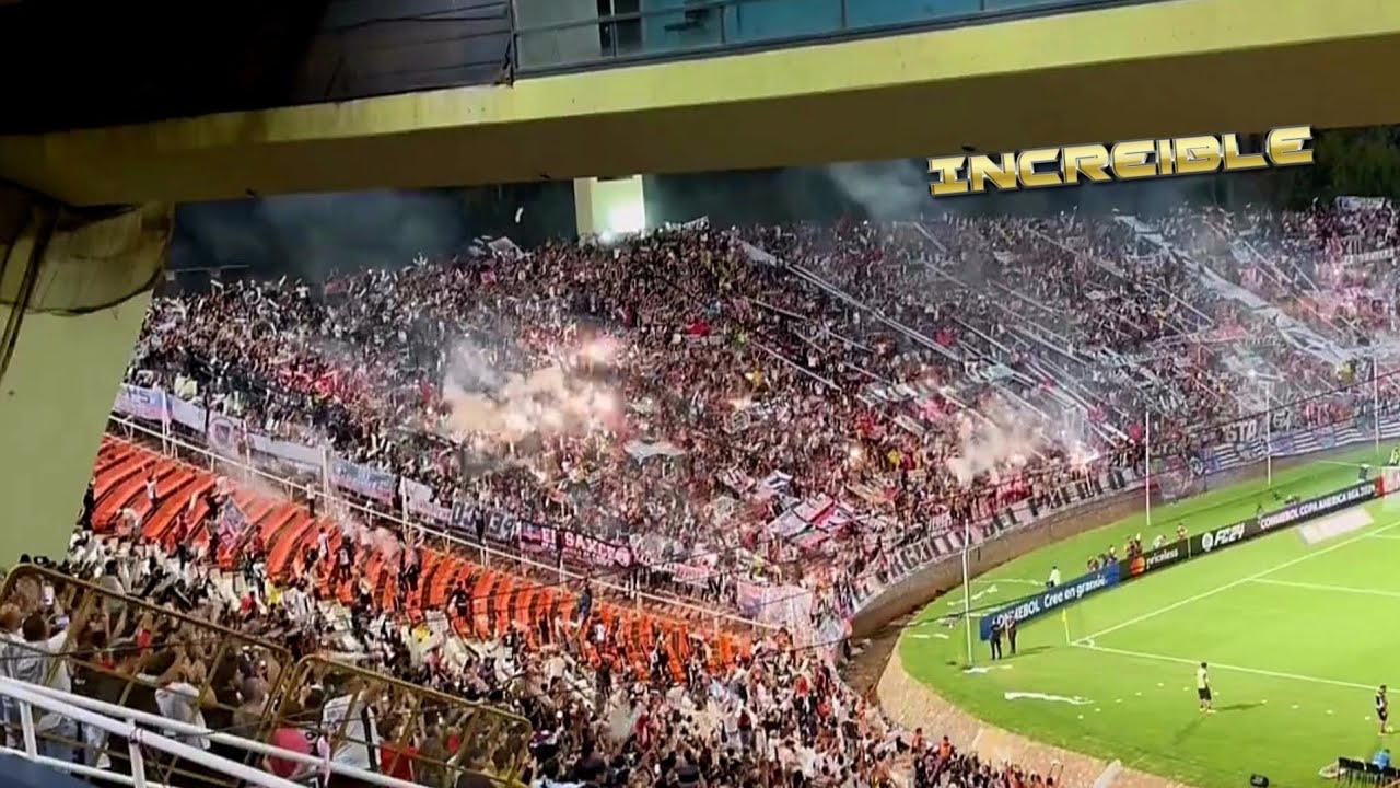 ESPECTACULAR recibimiento Colo Colo vs Godoy Cruz