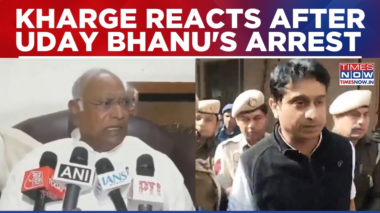 Kharge Reacts After Youth Congress Prez's Arrest, Says 'Don't Teach Us, Look Your Face In Mirror'