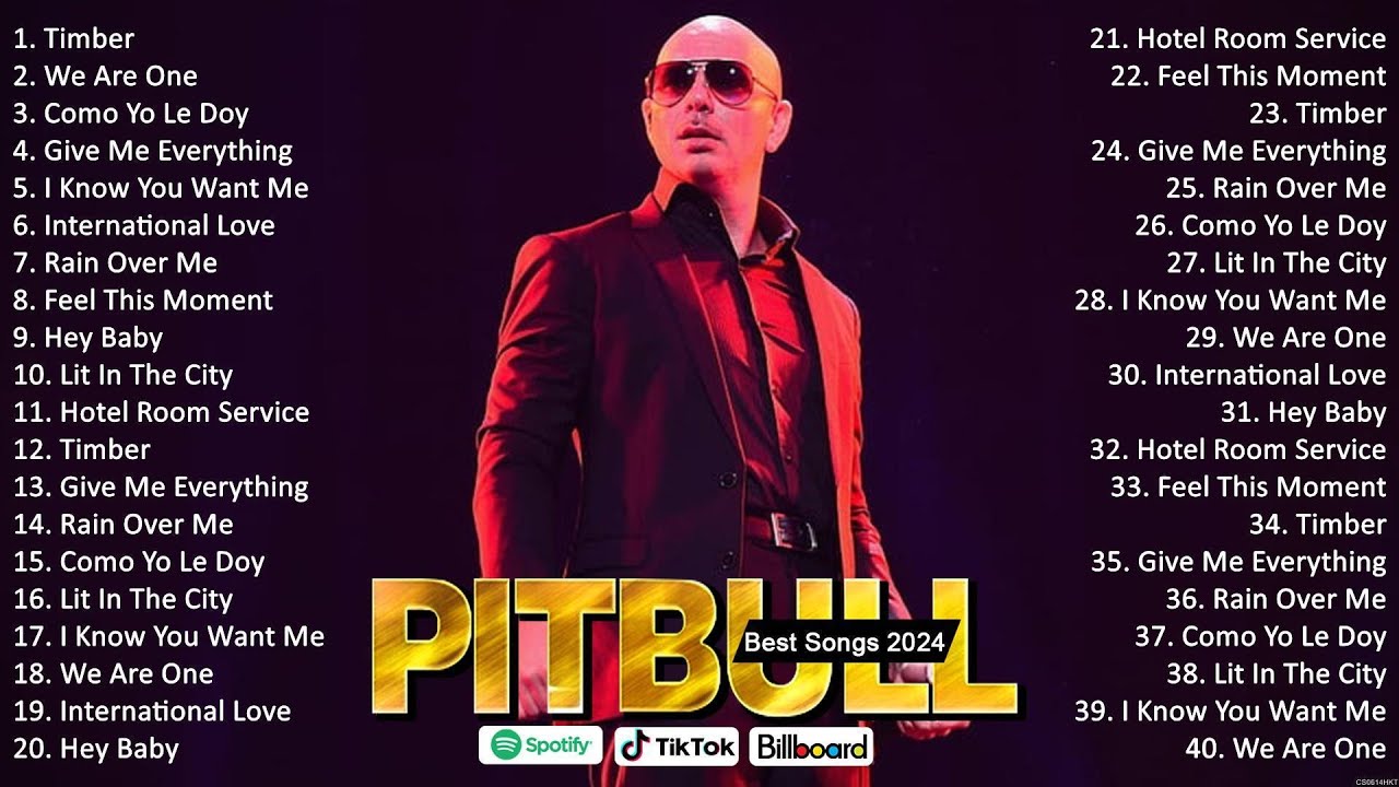 The Best Of PitBull Songs New Album ~ Pitbull Greatest Hits Full Collection 2024 #3024