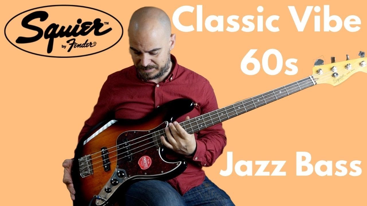 Squier Classic Vibe 60s Jazz Bass. (🇺🇸ENG🇬🇧 subs)