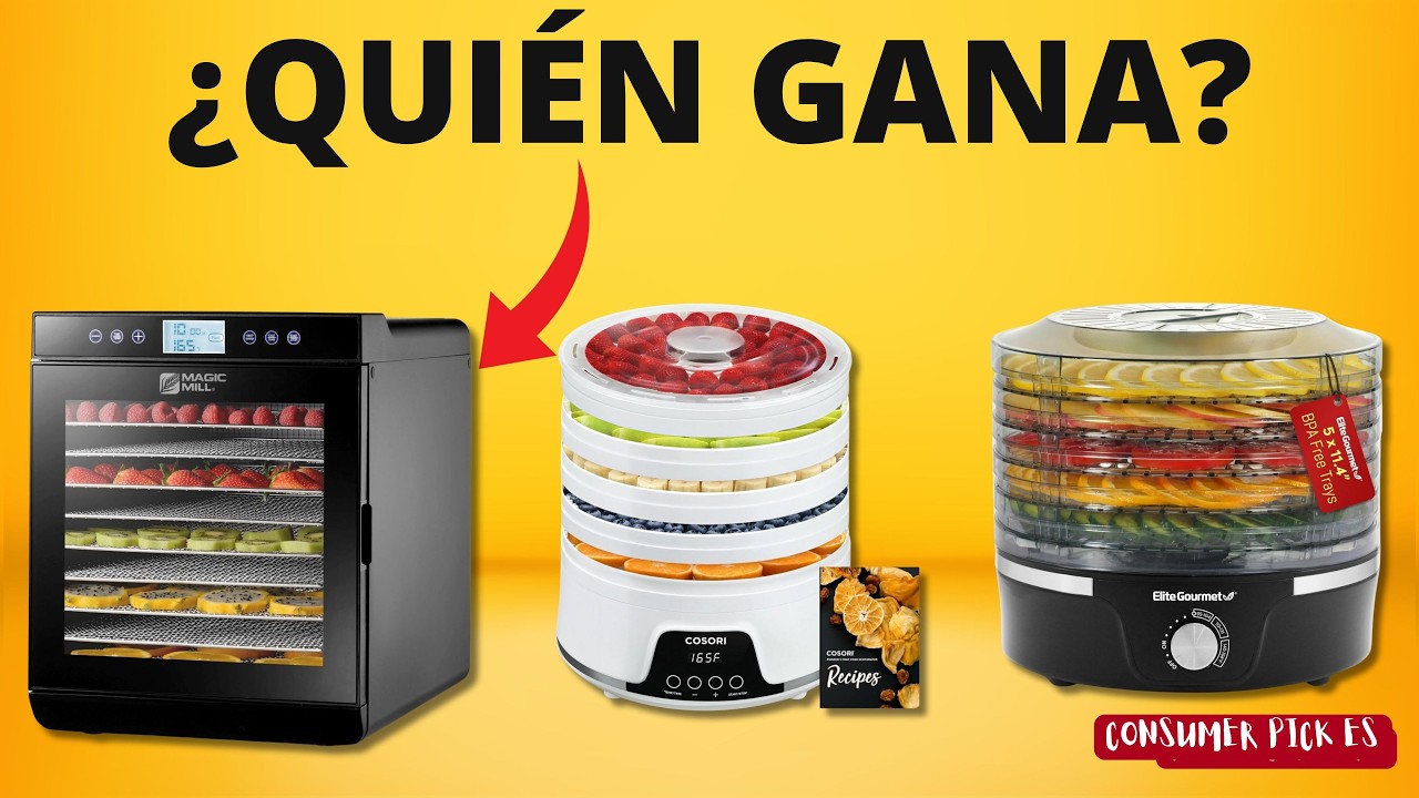Los Mejores Deshidratadores de Alimentos 2025 &ndash; &iquest;Cu&aacute;l es el ideal para ti?