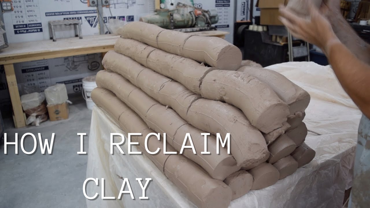 How I Reclaim Clay ASMR
